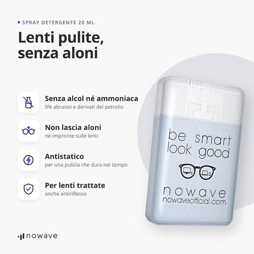 Spray pulisci lenti