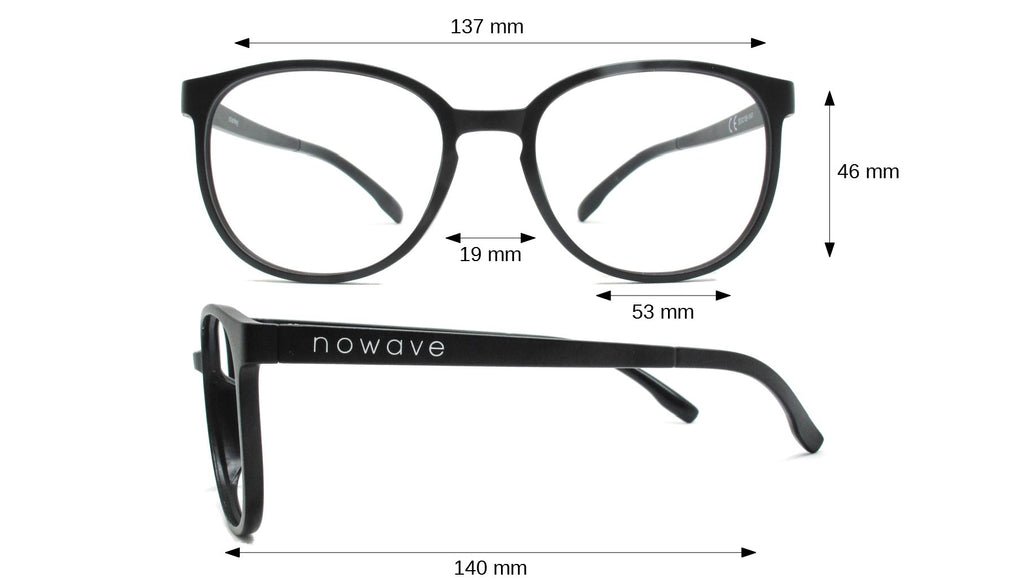 Misure della montatura Nowave Stanley