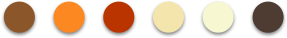 Palette colori autunno