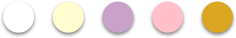 Palette colori primavera